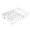 Azar Displays Large Clear Cosmetic Organizer for Counter W/ Compartments, PK2 252714 - alternate 1